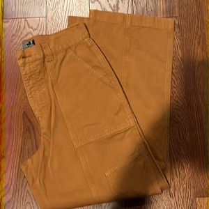 Abercrombie and Fitch Wide Leg Cropped Cargo Pants Size 8/29